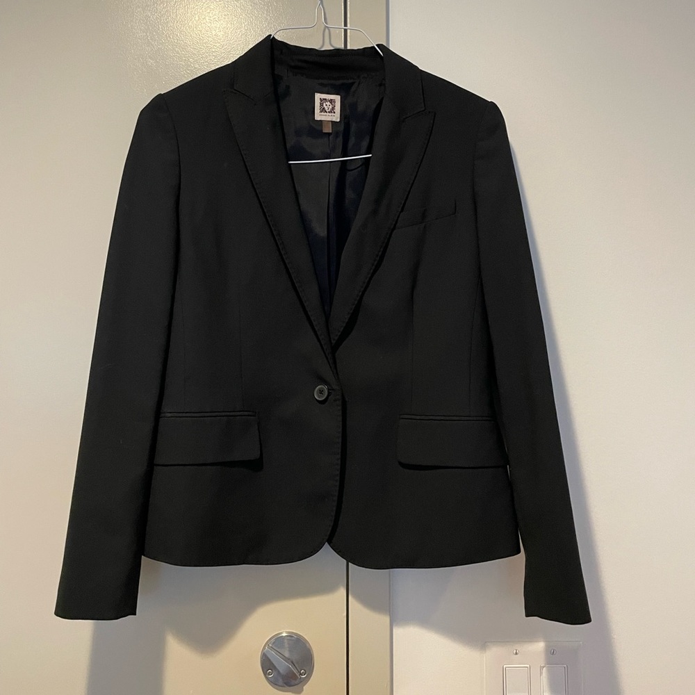 Ann Klein black blazer